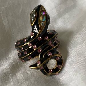 Betsey Johnson snake ring size 8